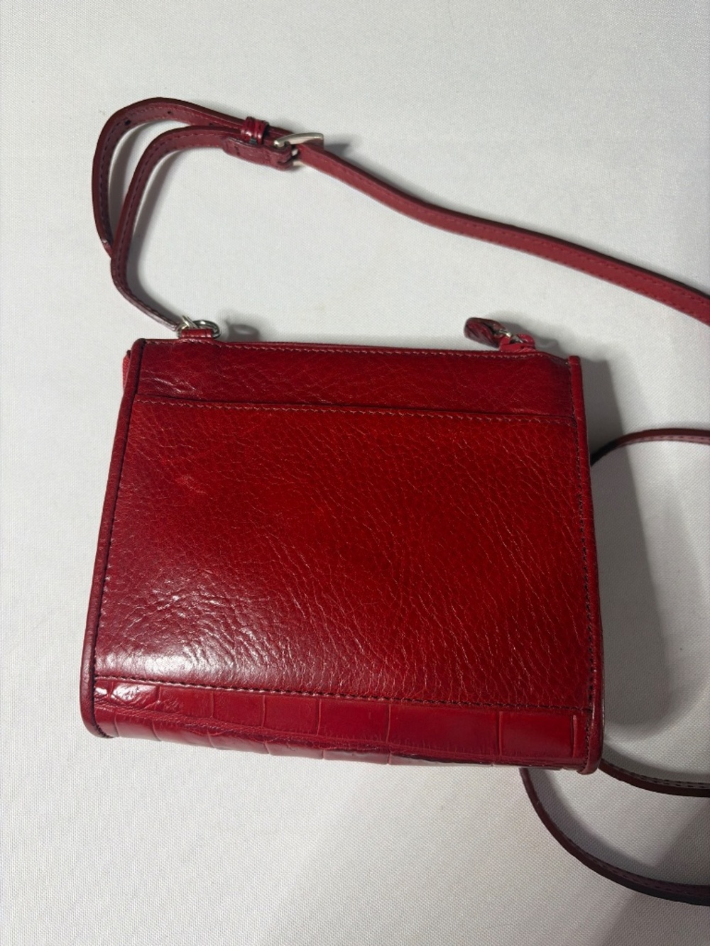 Brighton Mini Crossbody Purse in Leather - Picture 3 of 6
